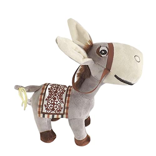 Oshhni Niedliches Plüsch-Esel-Stofftier, kleine Esel-Puppen-Dekorationsgeschenke, Partybevorzugungs-Plüsch-Puppen-Spielzeug für Kinder, Kinder, , Hellgrau Oshhni Niedliches Plüsch-Esel-Stofftier, kleine Esel-Puppen-Dekorationsgeschenke, Partybevorzugungs-Plüsch-Puppen-Spielzeug für Kinder, Kinder, , Hellgrau von Oshhni