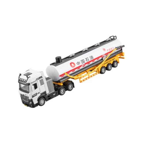 Oshhni Öltank -LKW -Modell Fahrzeugspielzeuglegierung Halbanhänger mit Lichtern und Sounds für die Sammlung Innen im Freien im Freien Kinder Jungen Oshhni Öltank -LKW -Modell Fahrzeugspielzeuglegierung Halbanhänger mit Lichtern und Sounds für die Sammlung Innen im Freien im Freien Kinder Jungen von Oshhni