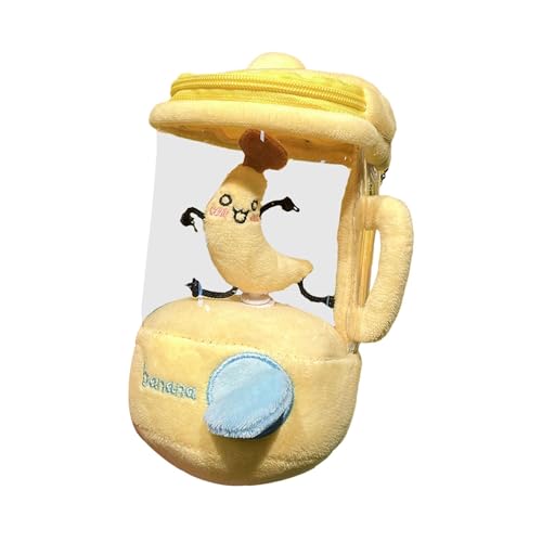 Oshhni Obstsaftplüschspielzeug, weiche, Obstpuppe Neuheit, tragbares, Cartoon -Stofftier, für Kinder Jungen Mädchen Kinder, Banane von Oshhni
