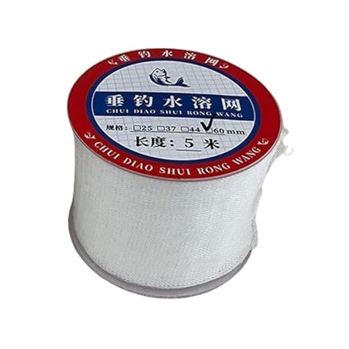 Oshhni PVA Netz Netzschlauch für Angelzubehör Köderbeutel Als Nachfüllpackung Vollständig Wasserlöslich mit Starker Elastischer Struktur für Karpfenange, 60 Mm Oshhni PVA Netz Netzschlauch für Angelzubehör Köderbeutel Als Nachfüllpackung Vollständig Wasserlöslich mit Starker Elastischer Struktur für Karpfenange, 60 Mm von Oshhni