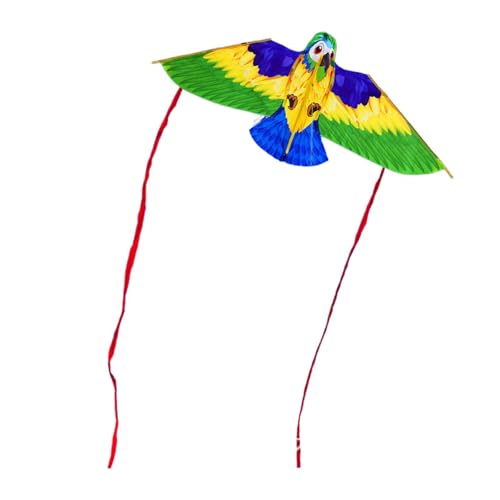 Oshhni Papagei Kite Beach Kite Kinder fliegen Spiel Cartoon Tier Drachen für Outdoor Spiele Aktivitäten, Gelb Oshhni Papagei Kite Beach Kite Kinder fliegen Spiel Cartoon Tier Drachen für Outdoor Spiele Aktivitäten, Gelb von Oshhni