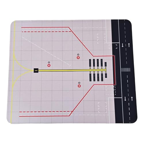 Oshhni Parkschürze Modellmatte Dekoration Display Miniatur Flughafen für Diorama Hobby Modelle Oshhni Parkschürze Modellmatte Dekoration Display Miniatur Flughafen für Diorama Hobby Modelle von Oshhni