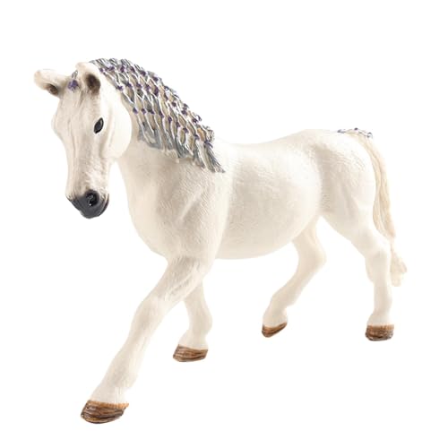 Oshhni Pferdefiguren, Wildtierstatue, Lernspielzeug, Tiermodell, für Jungen und Mädchen ab 3 Jahren, Stil b von Oshhni