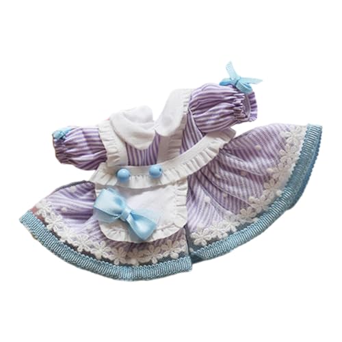 Oshhni Plüsch Doll Kleid Girl Doll Kleidung Koordination Geburtstagsgeschenke Flexibilität für Kinder Geburtstagsgeschenk Imagination Kostüme, Violett Oshhni Plüsch Doll Kleid Girl Doll Kleidung Koordination Geburtstagsgeschenke Flexibilität für Kinder Geburtstagsgeschenk Imagination Kostüme, Violett von Oshhni