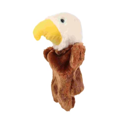 Oshhni Plüsch Eagle Hand Puppet Toy Rollenspiel Spiel gefülltes Tierspielzeug für Geschichtenerzählen Show Theater Unterricht Erwachsene von Oshhni