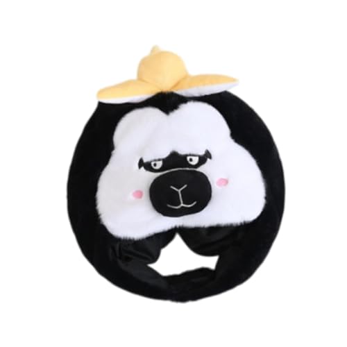 Oshhni Plüsch Kopfbedeckung Spielzeug Neuheit Kopfschmuck für Geburtstagsfeier liefert Feiertags Cosplay von Oshhni