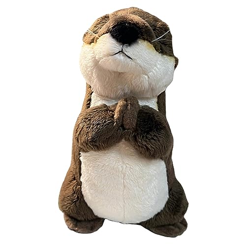 Oshhni Plüsch-Otter-Kuscheltier-Geschenke begleiten den Schlaf, Spielzeugauto, dekorativ für Teenager, Jungen und Mädchen , 30CM von Oshhni