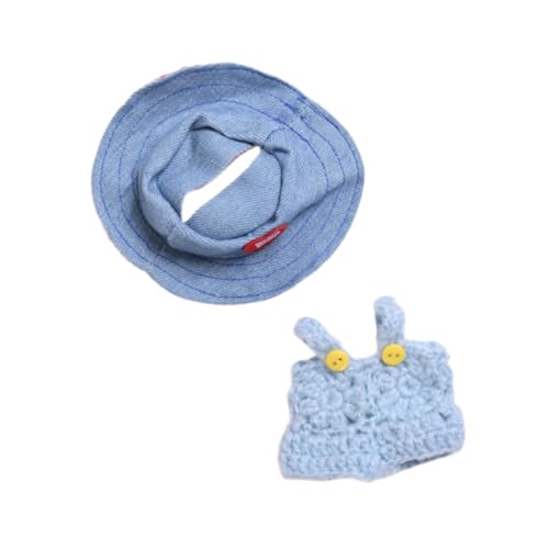 Oshhni Plüsch-Puppenkleidung, Kostüme, Zubehör, Rollenspielanzug, stilvolles, süßes Puppenzubehör, zum Verkleiden für 17-cm-Puppen, Neujahrsgeschenke, Blauer Kleiderhut Oshhni Plüsch-Puppenkleidung, Kostüme, Zubehör, Rollenspielanzug, stilvolles, süßes Puppenzubehör, zum Verkleiden für 17-cm-Puppen, Neujahrsgeschenke, Blauer Kleiderhut von Oshhni