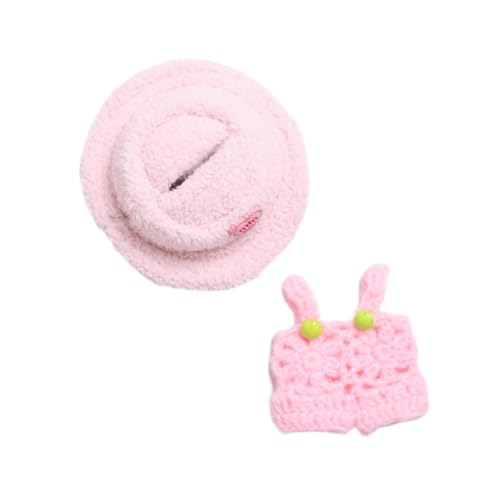 Oshhni Plüsch-Puppenkleidung, Kostüme, Zubehör, Rollenspielanzug, stilvolles, süßes Puppenzubehör, zum Verkleiden für 17-cm-Puppen, Neujahrsgeschenke, Rosa Kleiderhut Oshhni Plüsch-Puppenkleidung, Kostüme, Zubehör, Rollenspielanzug, stilvolles, süßes Puppenzubehör, zum Verkleiden für 17-cm-Puppen, Neujahrsgeschenke, Rosa Kleiderhut von Oshhni