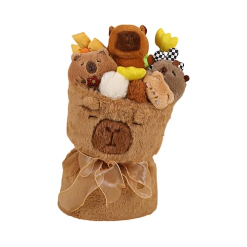 Oshhni Plüsch Puppenstrauß Cartoon Doll Blumen Blumenstrauß Foto Requisiten Handgemachte Dekoration für Mädchen Frauen Jubiläen Geburtstag, Style E Oshhni Plüsch Puppenstrauß Cartoon Doll Blumen Blumenstrauß Foto Requisiten Handgemachte Dekoration für Mädchen Frauen Jubiläen Geburtstag, Style E von Oshhni
