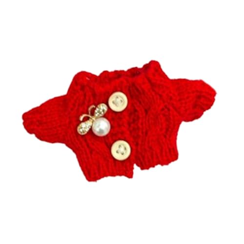 Oshhni PlüschPuppenpullover zum Auffüllen von für Kinder, FotoRequisiten, Puppenkleidungskostüme für 17 cm, Perlen Oshhni PlüschPuppenpullover zum Auffüllen von für Kinder, FotoRequisiten, Puppenkleidungskostüme für 17 cm, Perlen von Oshhni