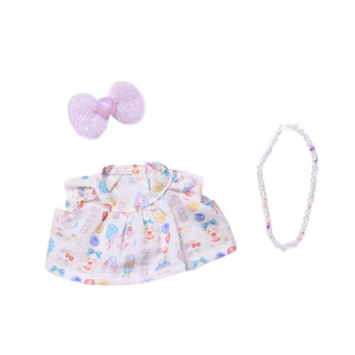 Oshhni Plüschfigur-Sommerkleid. Basteln Sie Ihre eigenen Puppen. Lehrreiches Rollenspiel, DIY, Modekostüme, Anziehkleidung für 17-cm-Puppen, Kirschrock Oshhni Plüschfigur-Sommerkleid. Basteln Sie Ihre eigenen Puppen. Lehrreiches Rollenspiel, DIY, Modekostüme, Anziehkleidung für 17-cm-Puppen, Kirschrock von Oshhni