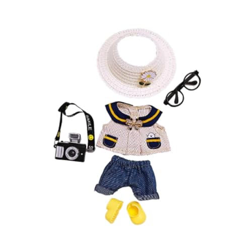 Oshhni Plüschpuppenkleidung Dekorative DIY Bequeme Stofftierkleidung, Schwarze Kamera Oshhni Plüschpuppenkleidung Dekorative DIY Bequeme Stofftierkleidung, Schwarze Kamera von Oshhni