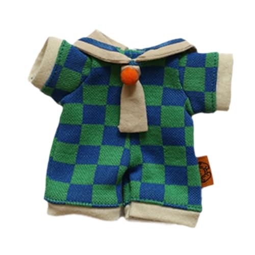 Oshhni Plüschpuppenkleidung Outfit Spielzeug Bär Outfits Puppenkleidung Overall für Sammlerdisplay von Oshhni