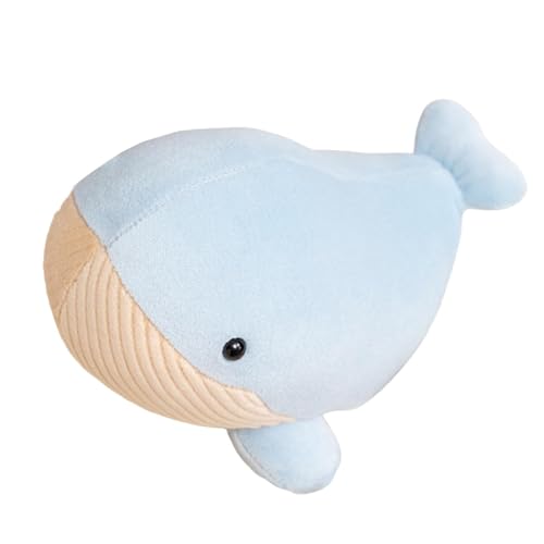 Oshhni Plüschwal-Puppe, Spielzeug, Wal, Stofftier, dekorative, kuschelige Umarmungspuppe, Spielfigur für Themenparty, Raumdekoration, Blau Oshhni Plüschwal-Puppe, Spielzeug, Wal, Stofftier, dekorative, kuschelige Umarmungspuppe, Spielfigur für Themenparty, Raumdekoration, Blau von Oshhni