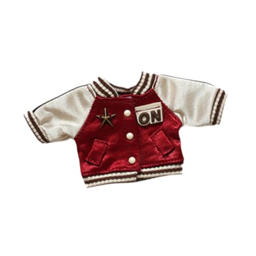 Oshhni Puppen-Baseball-Jacken-Anhänger, Puppen-Outfits, niedlich, stilvoll, für Kinder, Geburtstag, Geschenk, verkleiden, Puppenkleidung, Mantel für Oshhni Puppen-Baseball-Jacken-Anhänger, Puppen-Outfits, niedlich, stilvoll, für Kinder, Geburtstag, Geschenk, verkleiden, Puppenkleidung, Mantel für von Oshhni