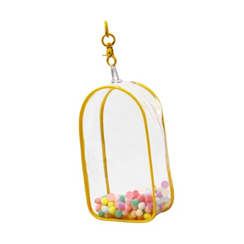 Oshhni Puppenfigur Display Bag Aufbewahrungstasche Reißverschluss vielseitiger Organizer Beutel Sammler, Gelb Oshhni Puppenfigur Display Bag Aufbewahrungstasche Reißverschluss vielseitiger Organizer Beutel Sammler, Gelb von Oshhni