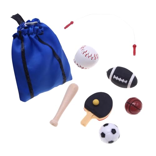 Oshhni Puppenhaus Miniatur Sport Set Modell für Wohnzimmer Spielzimmer Party Favor Oshhni Puppenhaus Miniatur Sport Set Modell für Wohnzimmer Spielzimmer Party Favor von Oshhni