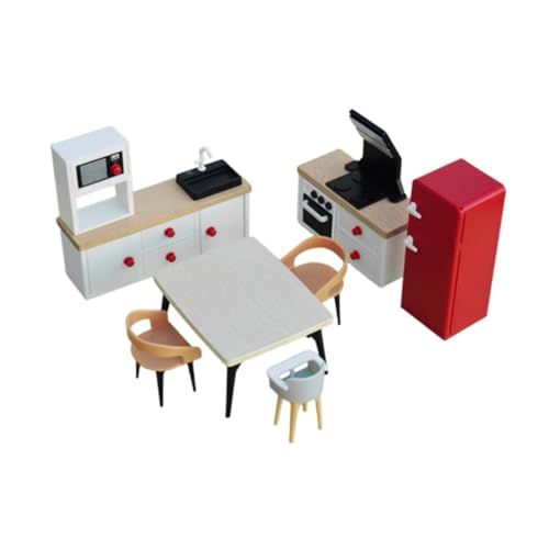Oshhni Puppenhaus-Miniaturmöbel-Set, Miniaturmöbel-Spielzeug, Kühlschrank, DIY-Teil, Puppenhaus-Dekoration, Rollenspiel-Spielzeug für Jungen, Roter Kühlschrank Oshhni Puppenhaus-Miniaturmöbel-Set, Miniaturmöbel-Spielzeug, Kühlschrank, DIY-Teil, Puppenhaus-Dekoration, Rollenspiel-Spielzeug für Jungen, Roter Kühlschrank von Oshhni