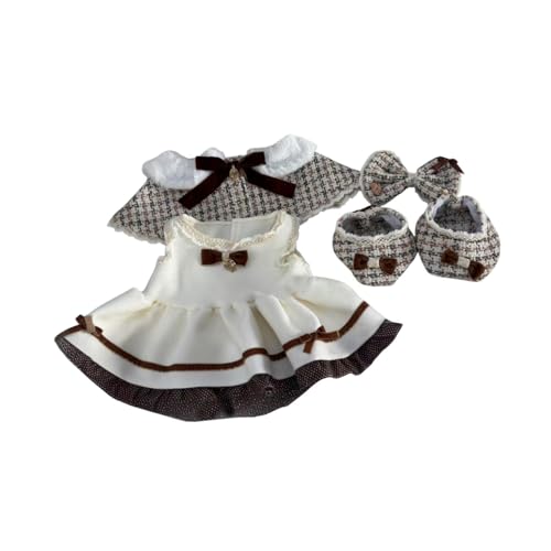 Oshhni Puppenkleid Set -Outfit DIY -Kostüme, Kleidung, Mode -Bildungsfoto -Requisiten, Puppenschuhe mit Bogen für 58 cm Oshhni Puppenkleid Set -Outfit DIY -Kostüme, Kleidung, Mode -Bildungsfoto -Requisiten, Puppenschuhe mit Bogen für 58 cm von Oshhni