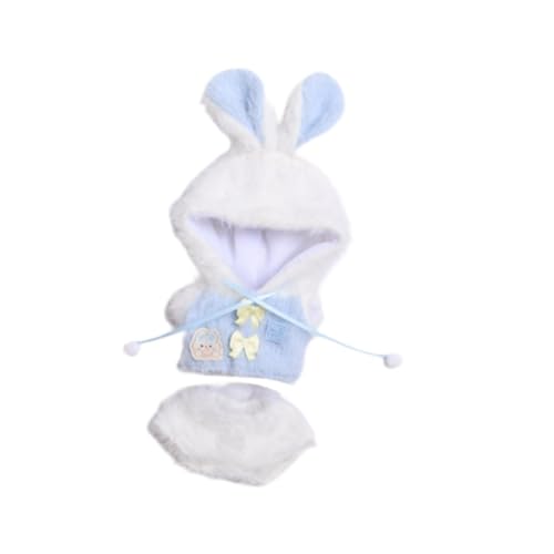 Oshhni Puppenkleidung Outfits Set Kostüm Anzug für 17cm Puppen Zubehör, Blau Oshhni Puppenkleidung Outfits Set Kostüm Anzug für 17cm Puppen Zubehör, Blau von Oshhni