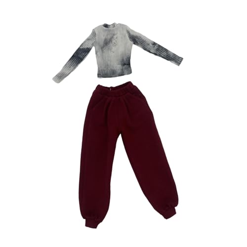 Oshhni Puppenkleidung für weibliche Figuren im Maßstab 1:6, Kleidungsset für Actionfiguren, Robustes, modisches, weiches Mini-Kleid für 12-Zoll-weibliche Oshhni Puppenkleidung für weibliche Figuren im Maßstab 1:6, Kleidungsset für Actionfiguren, Robustes, modisches, weiches Mini-Kleid für 12-Zoll-weibliche von Oshhni