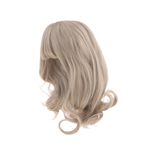 Oshhni Puppenperücke, Haarverlängerung, Zubehör, weich, für Puppendekoration, lockiges Haar, DIY-Ankleide von Oshhni