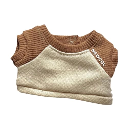 Oshhni Puppenpullover, handgefertigt, Kleidungszubehör, Miniaturkleidung für 6-Zoll-Puppen von Oshhni