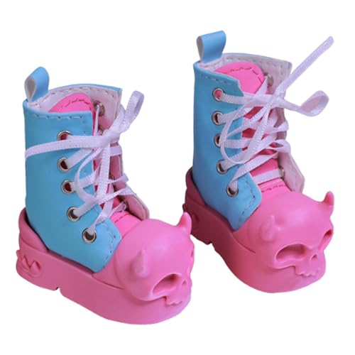 Oshhni Puppenschuhe Langes Stiefel Dekor, niedliche DIY -Geschenk Kinder Spielzeug, handgefertigte Accessoire Girl Doll Schuhe für 1/4 Puppen Ball Jointed, Rosa Oshhni Puppenschuhe Langes Stiefel Dekor, niedliche DIY -Geschenk Kinder Spielzeug, handgefertigte Accessoire Girl Doll Schuhe für 1/4 Puppen Ball Jointed, Rosa von Oshhni