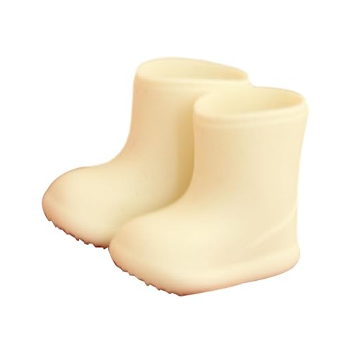 Oshhni Puppenschuhe für 1/12 BJD Puppe, robuste niedliche Foto -Requisite Weiche wasserdichte Simulation handgefertigtes Mini -Puppenzubehör Spielzeug, Weiß Oshhni Puppenschuhe für 1/12 BJD Puppe, robuste niedliche Foto -Requisite Weiche wasserdichte Simulation handgefertigtes Mini -Puppenzubehör Spielzeug, Weiß von Oshhni