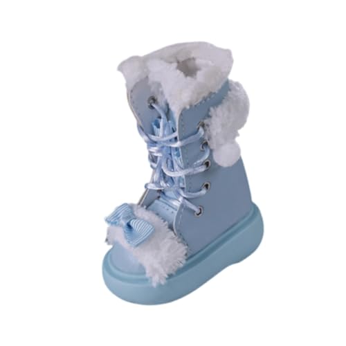 Oshhni Puppenstiefel 1:4 Maßstab, Spielzeugaccessoire, Schuhe für Puppenfiguren, Geschenkidee für Kreative Köpfe, Blau Oshhni Puppenstiefel 1:4 Maßstab, Spielzeugaccessoire, Schuhe für Puppenfiguren, Geschenkidee für Kreative Köpfe, Blau von Oshhni