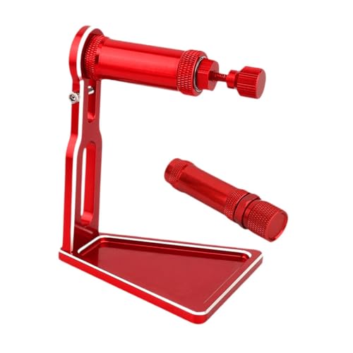 Oshhni RC-Auto-Felgen-Reifenauswuchtmaschine, 12 mm 17 mm Metall-RC-Auto-Reifenauswuchtwerkzeug für 1/8 1/10 DIY Modified, Rot von Oshhni