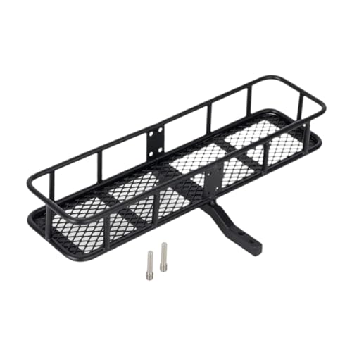 Oshhni RC Auto Hintere Anhängerkupplung Frachtträger Ersatzteile Hochleistungs-Gepäckkorb Anhänger für 1/10 Fernbedienung Auto LKW SCX10 Oshhni RC Auto Hintere Anhängerkupplung Frachtträger Ersatzteile Hochleistungs-Gepäckkorb Anhänger für 1/10 Fernbedienung Auto LKW SCX10 von Oshhni