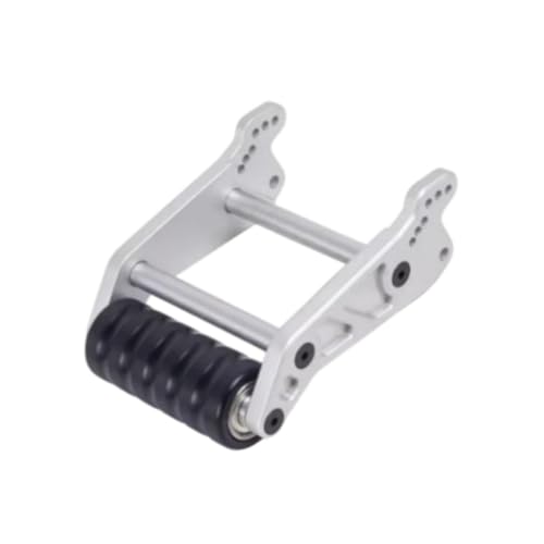 Oshhni RC -Auto Kopf nach Oben Rad Heck -Up -Rad 1: 8 DIY Modifizierte Wheelie -Stange -Baugruppe RC -Auto -Upgrade Teil für LOS04022 Hobby Car, Silber von Oshhni