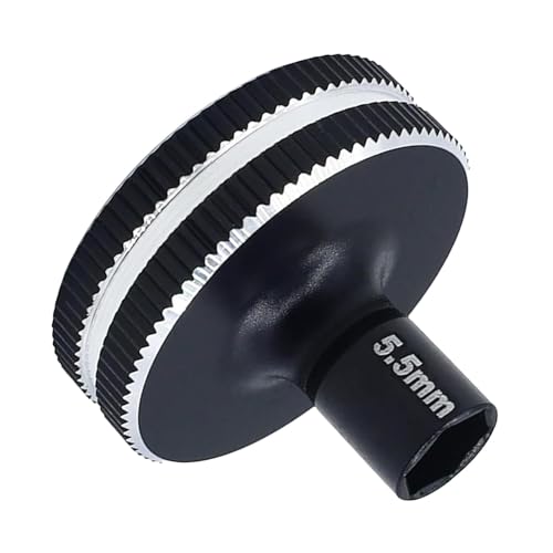 Oshhni RC Auto Kurze Mutter Fahrer Hand Werkzeug Ersatzteil Zubehör Langlebiges Metall für Maßstab 1:10 Fernbedienung Crawler Auto Hobby Spielzeug, 5.5 mm Oshhni RC Auto Kurze Mutter Fahrer Hand Werkzeug Ersatzteil Zubehör Langlebiges Metall für Maßstab 1:10 Fernbedienung Crawler Auto Hobby Spielzeug, 5.5 mm von Oshhni
