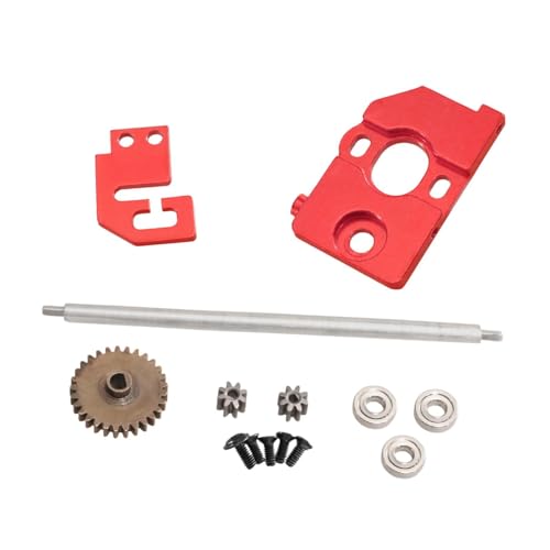 Oshhni RC Auto Motor Halterung Zubehör 1/28 Selbst Montage RC Crawler Teile für 284131 K999, Rot Oshhni RC Auto Motor Halterung Zubehör 1/28 Selbst Montage RC Crawler Teile für 284131 K999, Rot von Oshhni