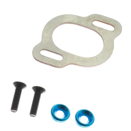 Oshhni RC Auto Motor Mount Pad Zubehör Reparatur Teile Edelstahl Stoßdämpfung für 1/10 2WD Monster Truck Oshhni RC Auto Motor Mount Pad Zubehör Reparatur Teile Edelstahl Stoßdämpfung für 1/10 2WD Monster Truck von Oshhni