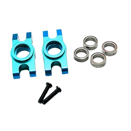 Oshhni RC -Autoachse Hub -Träger hintere Hubs tragbare einfache Installation Leichte RC -Reparaturteile für 16210 H16 RC -Auto -Modifikation, Blau von Oshhni