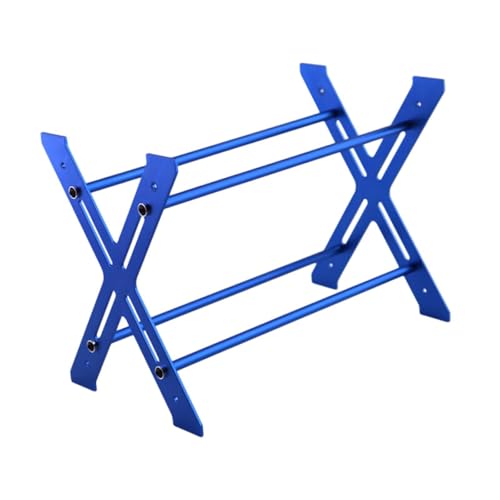 Oshhni RC Car Wheel Tyres Rack RC Tire Display Halter RC Crawler Tire Rad Rand Hold für 1/10 RC -Auto, Blau von Oshhni