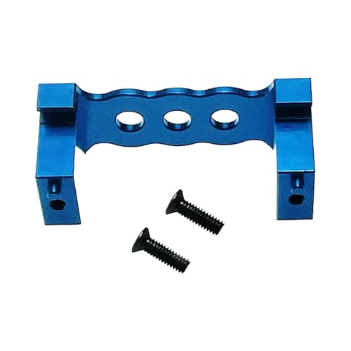 Oshhni RC Servo Mount Feste Basisbaugruppe DIY DIY ACCS Modifizierte Lenkschalthalter für 1/14 144001 124018 124019, Blau von Oshhni