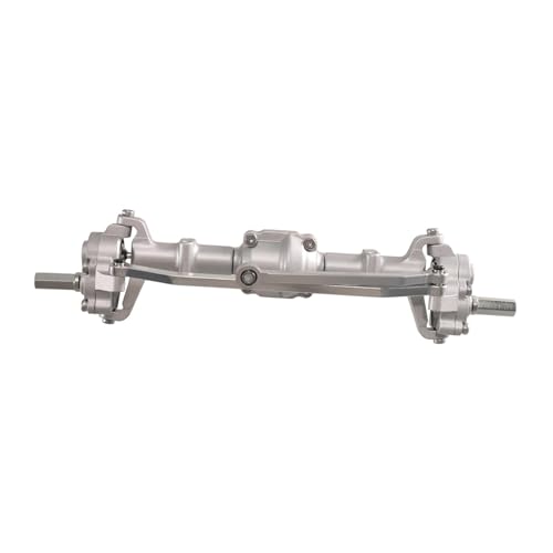 Oshhni RC Vorderachse Metall Achse Upgrade Zubehör RC Zubehör Tür Brücke für MN78 D90 D91 1:12 Fernbedienung Auto DIY ACCS, Silber von Oshhni