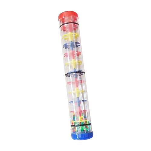 Oshhni Rainmaker Perlen-Regenstreuer, Spielzeug, Regengeräusch, Regenstabstreuer für Kinder, Babys, Jungen und Mädchen, 30cm Oshhni Rainmaker Perlen-Regenstreuer, Spielzeug, Regengeräusch, Regenstabstreuer für Kinder, Babys, Jungen und Mädchen, 30cm von Oshhni