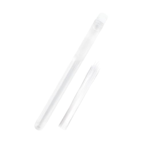 Oshhni Realistische Handwerk Animal Whisker Künstliche Tierbart lebensechter Multifunktion einfach zu verwenden Puppenbärte für Gesichtskostüm, Transparentes Weiß, 0.15 Mm von Oshhni