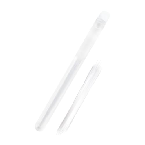 Oshhni Realistische Handwerk Animal Whisker Künstliche Tierbart lebensechter Multifunktion einfach zu verwenden Puppenbärte für Gesichtskostüm, Weiß, 0.18 Mm von Oshhni