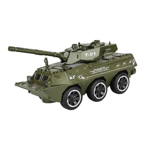Oshhni Reibung angetriebenen Pull Back Car Push and Go Truck tun, um Kinder gepanzertes Fahrzeug für 2 3 4 5 6 Jahre alte Geburtstagsgeschenke zu Spielen, B von Oshhni