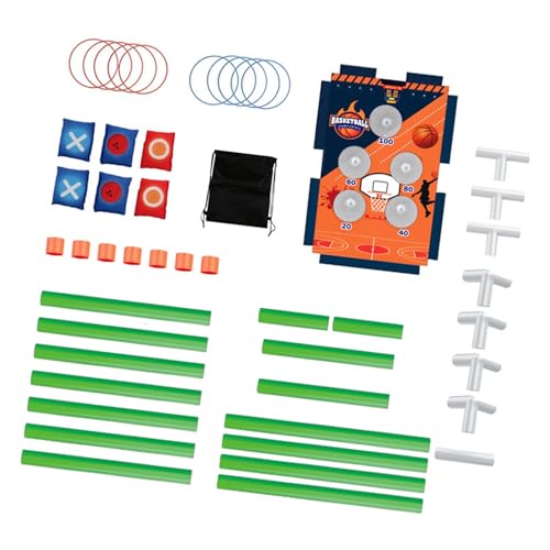 Oshhni Ringwurfspiel Wurfspiel Bean Bag Toss Spiel Ringe Sandbeutelwurfspiel aus Stoff für Kinder für Familienfeiern Partys Drinnen Und Draußen Geschenk Oshhni Ringwurfspiel Wurfspiel Bean Bag Toss Spiel Ringe Sandbeutelwurfspiel aus Stoff für Kinder für Familienfeiern Partys Drinnen Und Draußen Geschenk von Oshhni