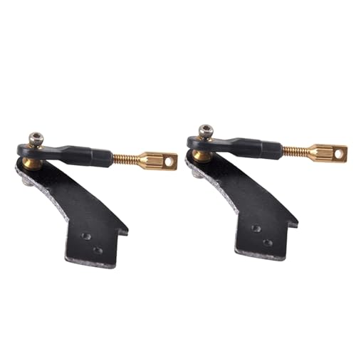 Oshhni Ruderwinkel-Kugelkopfende, 2 mm, Einzelschalen-Kugelgelenke, Aluminium-Positionierungsrohre, Kupferschrauben für ferngesteuertes Spielzeug Oshhni Ruderwinkel-Kugelkopfende, 2 mm, Einzelschalen-Kugelgelenke, Aluminium-Positionierungsrohre, Kupferschrauben für ferngesteuertes Spielzeug von Oshhni