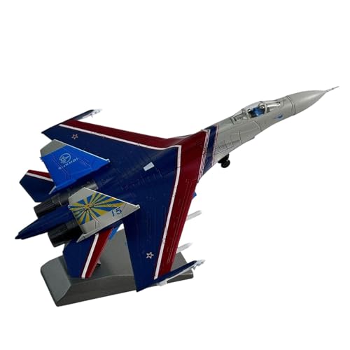 Oshhni SU-27 Performance-Flugzeugmodell im Maßstab 1:100 mit Ständer, Heimdekor, Sammlergeschenk, Flugzeugmodell für Regal, stabile Zimmer- und Tischplatte Oshhni SU-27 Performance-Flugzeugmodell im Maßstab 1:100 mit Ständer, Heimdekor, Sammlergeschenk, Flugzeugmodell für Regal, stabile Zimmer- und Tischplatte von Oshhni