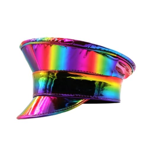 Oshhni Sailor Hut Offiziersmütze Kostümzubehör für Halloween Feier, Multicolor Oshhni Sailor Hut Offiziersmütze Kostümzubehör für Halloween Feier, Multicolor von Oshhni