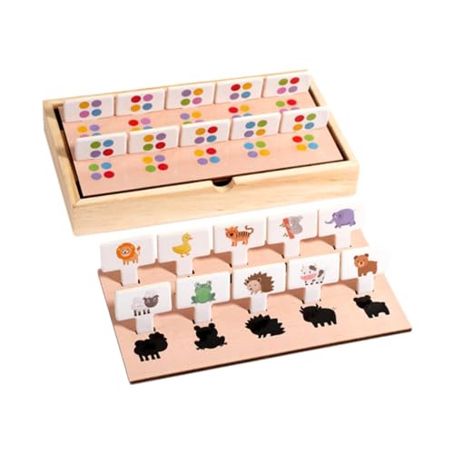 Oshhni Schatten-Matching-Spiele, interaktives Spiel, sensorisches Spielzeug, frühes Lernspielzeug für Jungen und Mädchen von Oshhni